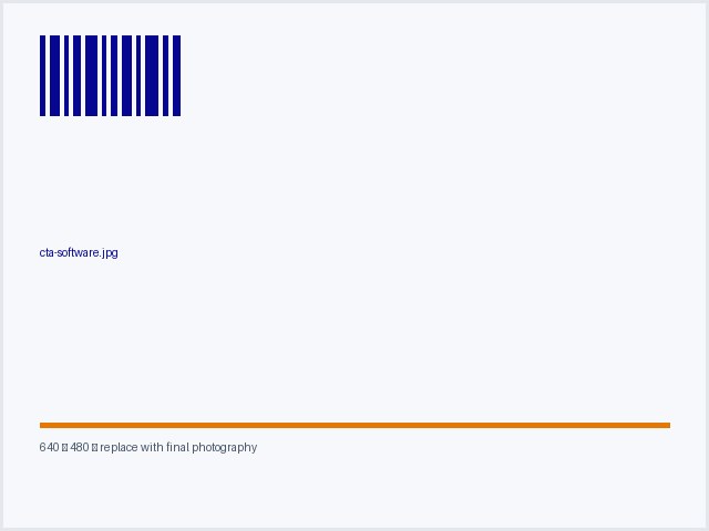 Asset management software and barcode scanning equipment