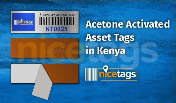 acetone activated adhesive asset tags printing in Kenya. Fixed Asset Tagging in kenya